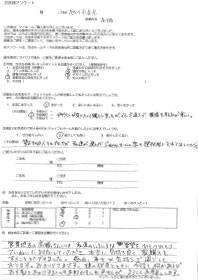 お客様アンケート画像