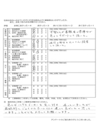 お客様アンケート画像