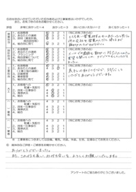 お客様アンケート画像