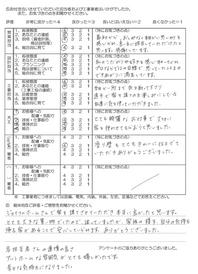 お客様アンケート画像