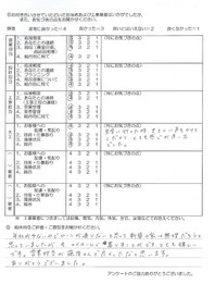 お客様アンケート画像