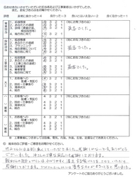 お客様アンケート画像
