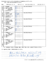 お客様アンケート画像