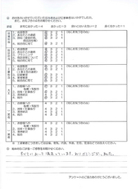 お客様アンケート画像