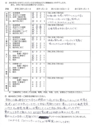 お客様アンケート画像