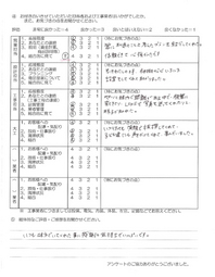 お客様アンケート画像